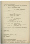 Moe Howard's 27pp. Signed Script Dated August 1940 for The Three Stooges Film ''Boobs in Arms'' -- With Self-Portrait & Signature by Moe on Cover -- Very Good Condition
